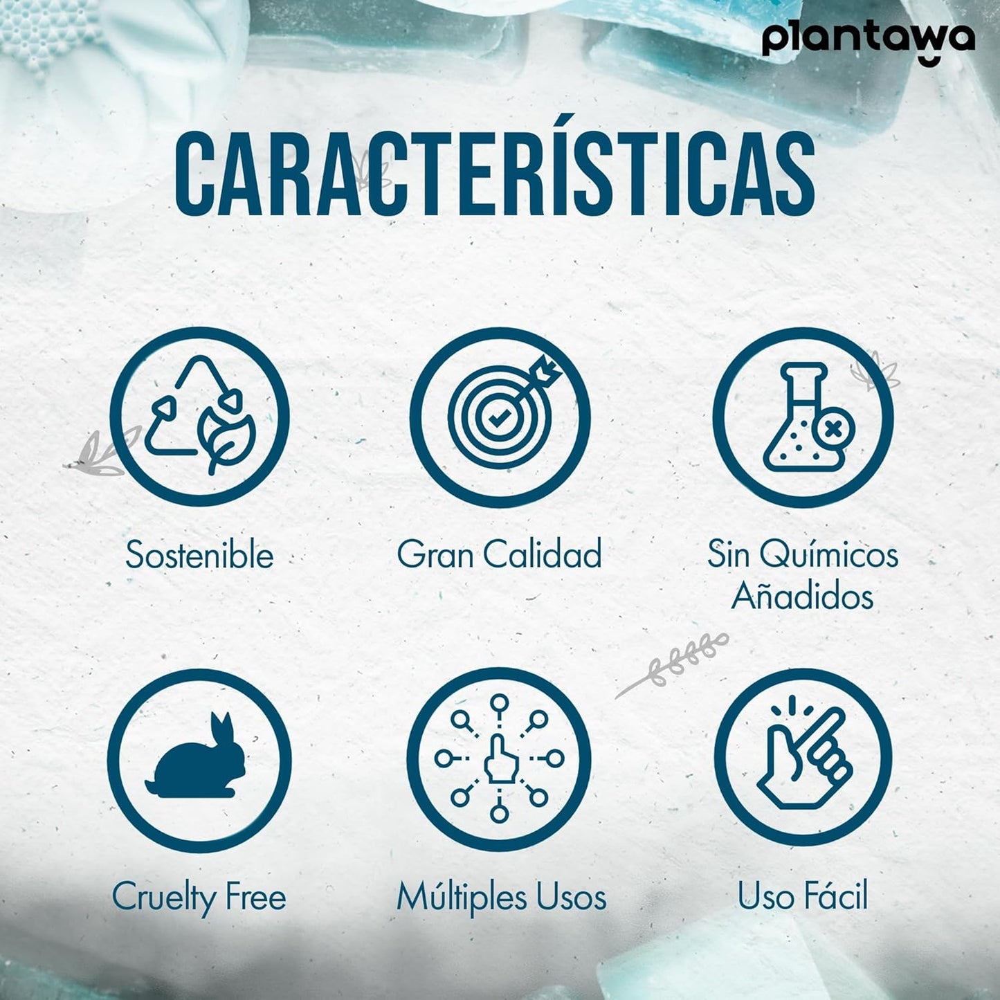 Sales de Epsom Plantawa 1 kg – 100 % puras para baños relajantes y recuperación natural.