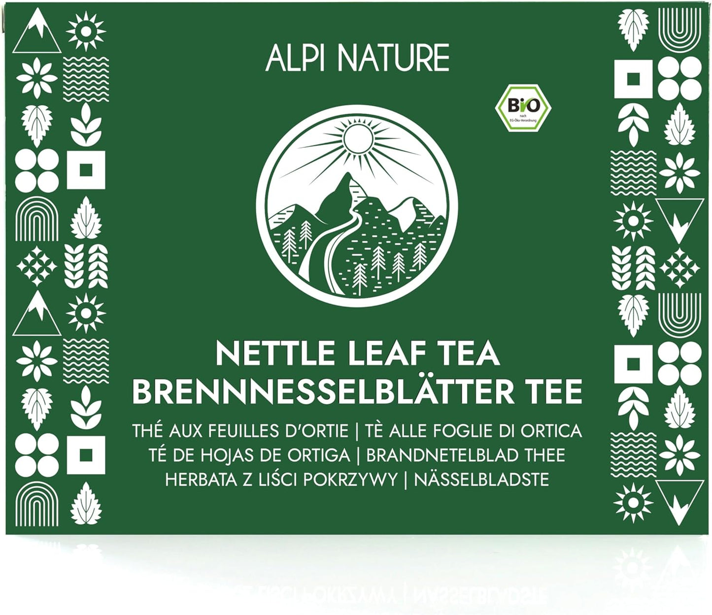 Té de Ortiga Orgánica | 120 Bolsitas (6 x 20) | Infusión de Hierbas Naturales Alpi Nature