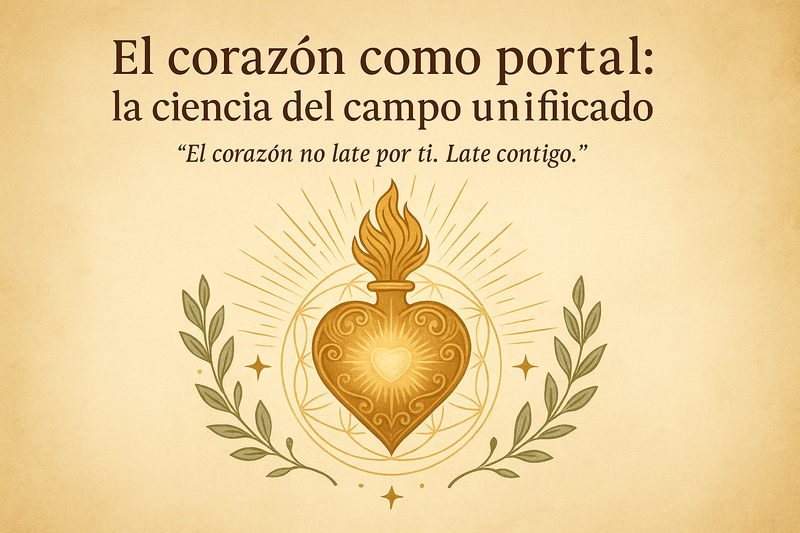 El corazón como portal: la ciencia del campo unificado y la coherencia del Ser