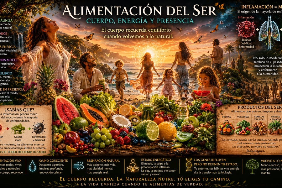 Alimentación real del Ser humano | Etapa 6 Encarnación