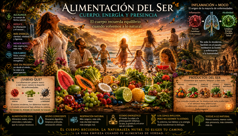Alimentación real del Ser humano | Etapa 6 Encarnación