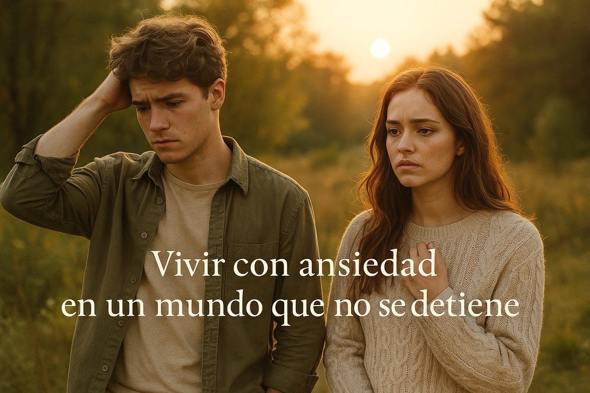 Vivir con Ansiedad en un mundo que no se detiene: cómo encontrar calma sin huir de la vida.