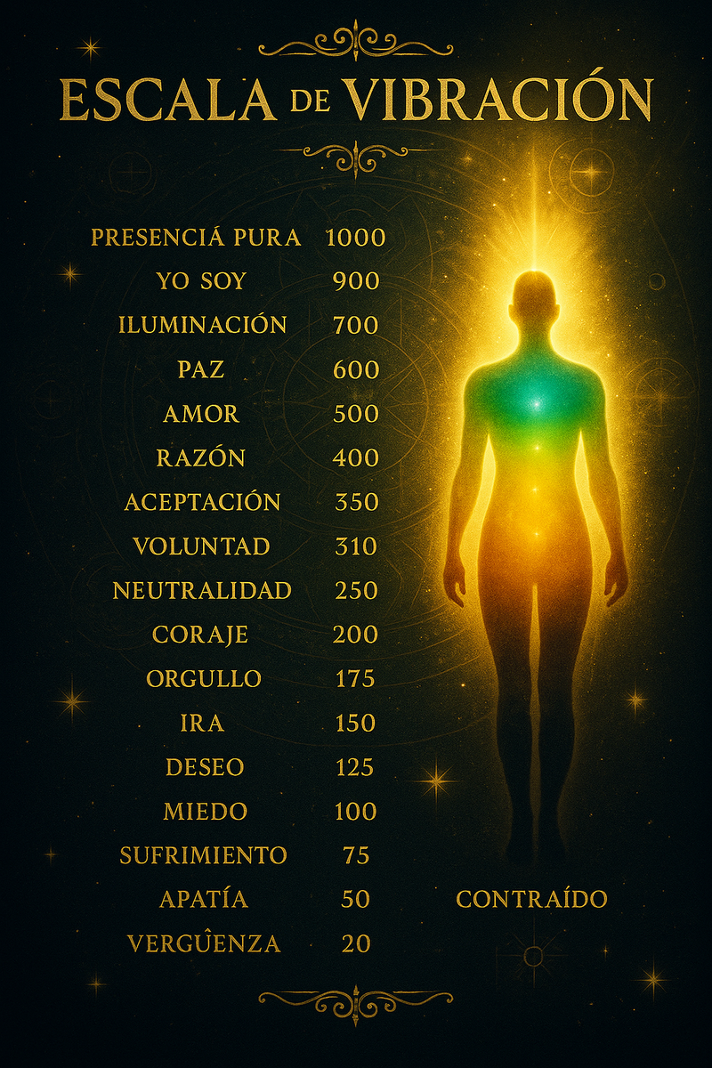 La Verdadera Vibración del Ser: cómo medir tu energía y subir a tu nivel más alto