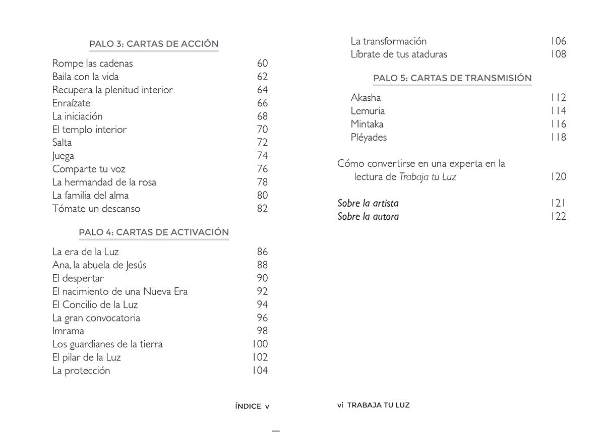Oráculo Trabaja Tu Luz | Libro y Cartas de Sabiduría Intuitiva para Conectar con tu Alma