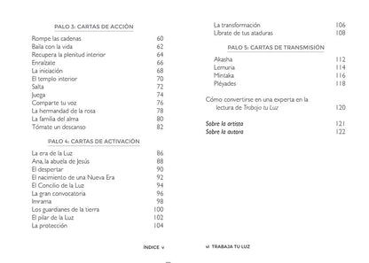 Oráculo Trabaja Tu Luz | Libro y Cartas de Sabiduría Intuitiva para Conectar con tu Alma