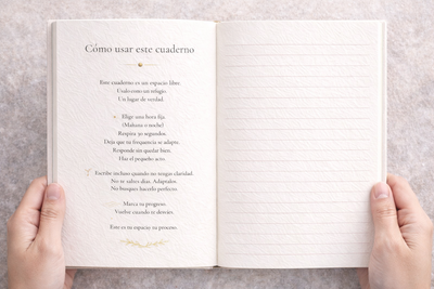 Cuaderno del Ser | Volver al centro con claridad y dirección | LadaInspira