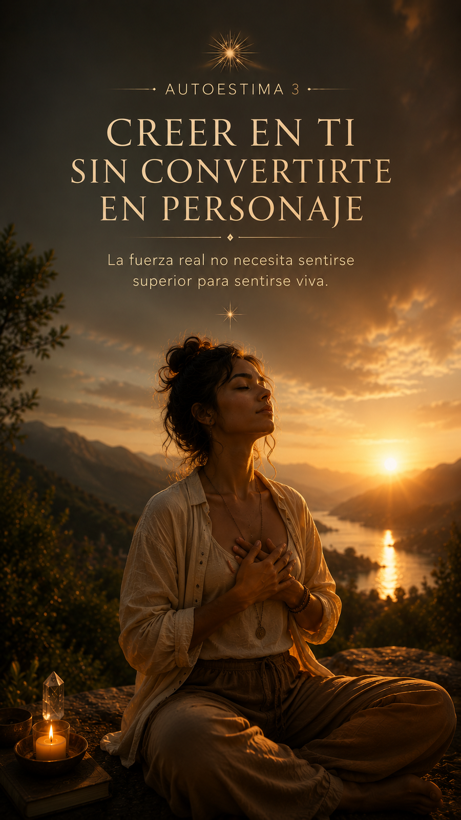 Creer en ti sin convertirte en personaje