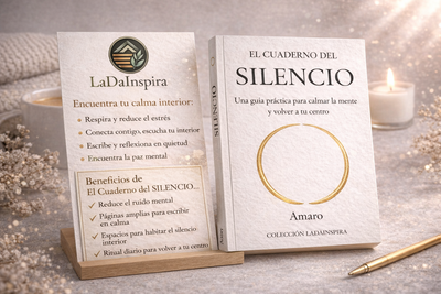 Cuaderno del Silencio | Diario guiado de presencia y calma | LadaInspira