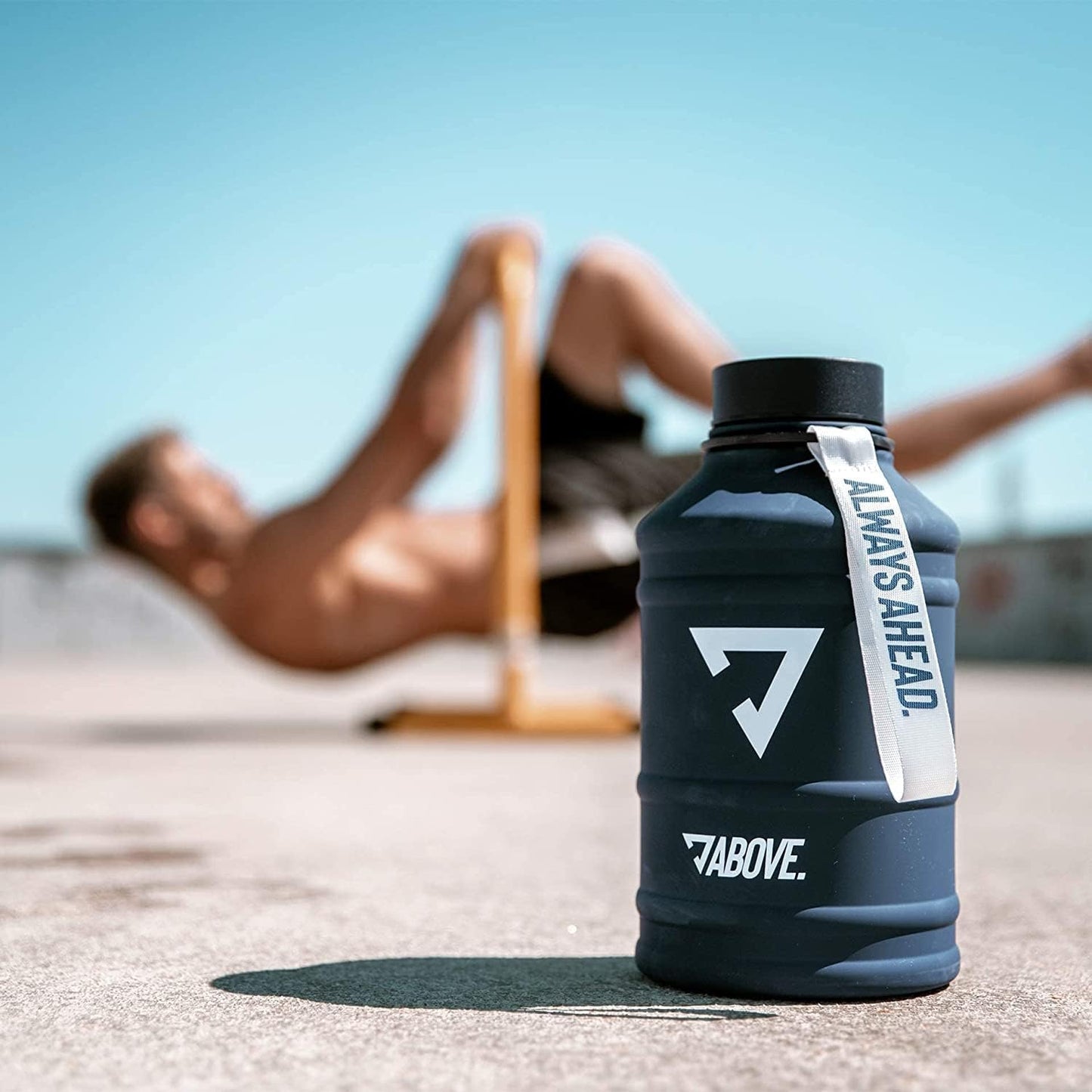 Botella agua acero inoxidable 2.2L | Resistente, sin BPA, para deporte y vida consciente
