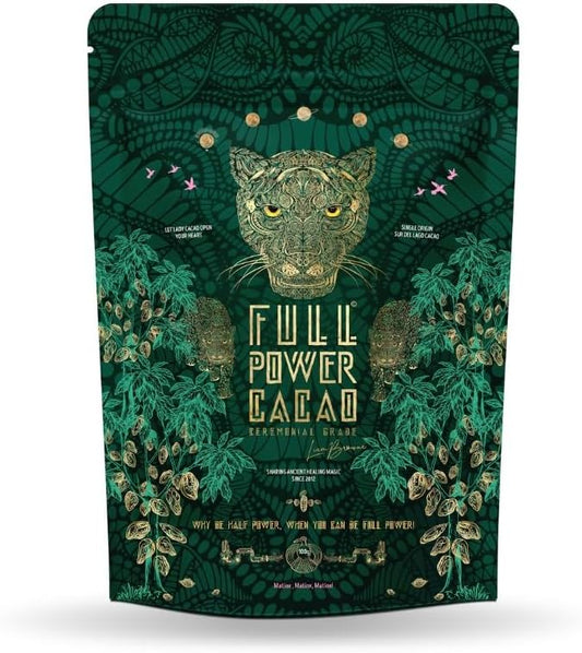 Full Power Cacao ceremonial grado ritual, cacao ancestral para ceremonias y meditación

