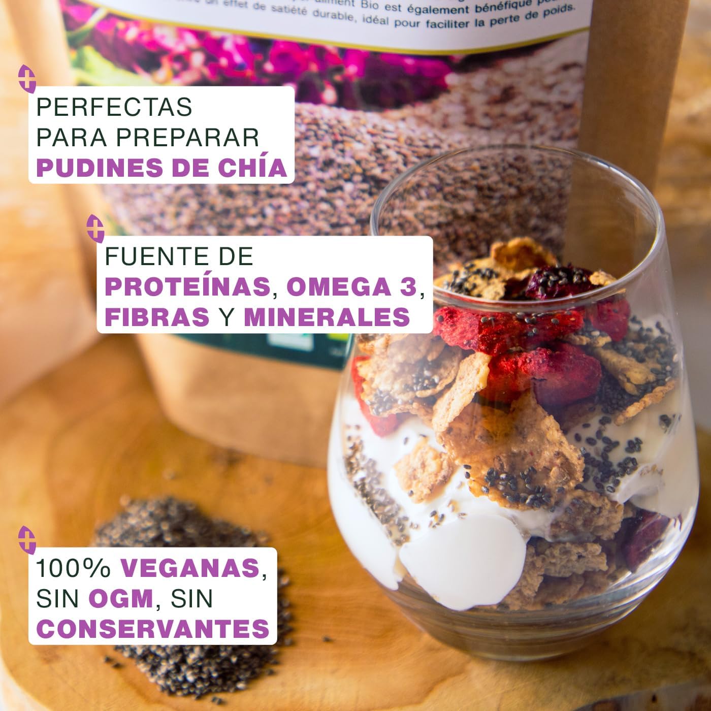 Chía ecológica en grano | Superalimento esencial para tu templo interior