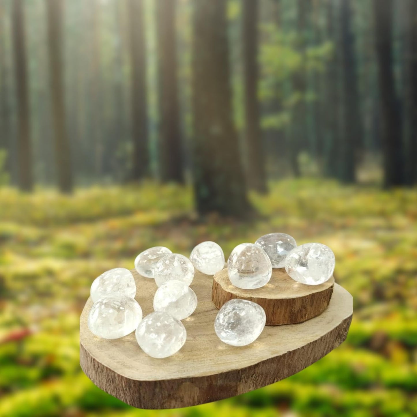 Piedras de cuarzo blanco naturales – energía de pureza y claridad.