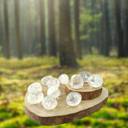 Piedras de cuarzo blanco naturales – energía de pureza y claridad.