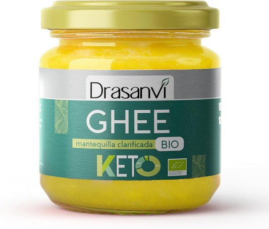 Ghee ecológico BIO – mantequilla clarificada premium para cocinar, freír y nutrir el cuerpo.