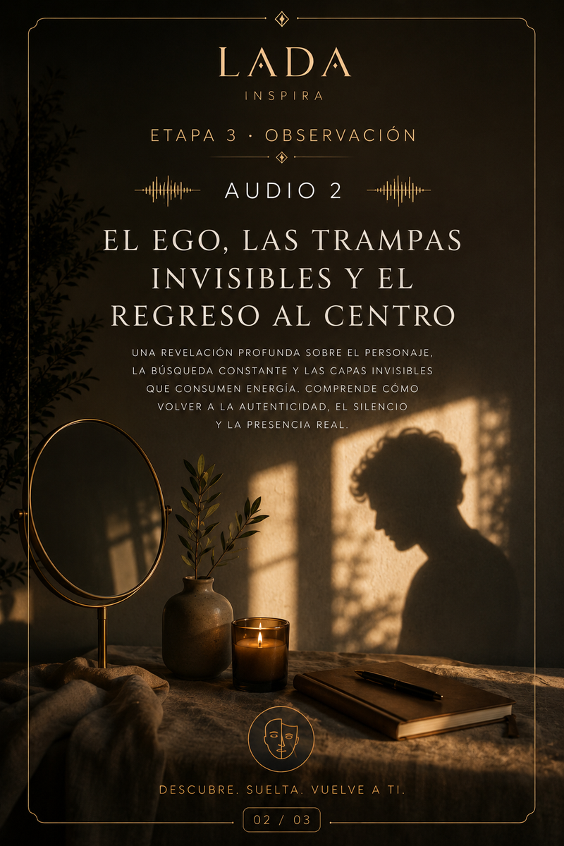 El ego, las trampas invisibles y el regreso al centro