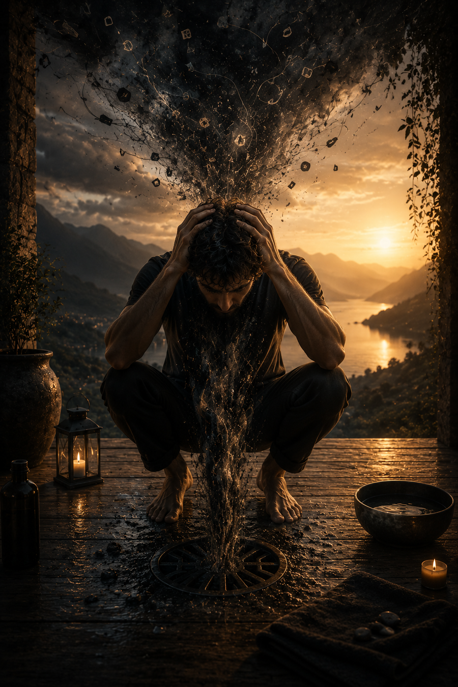Ritual para bajar el ruido mental