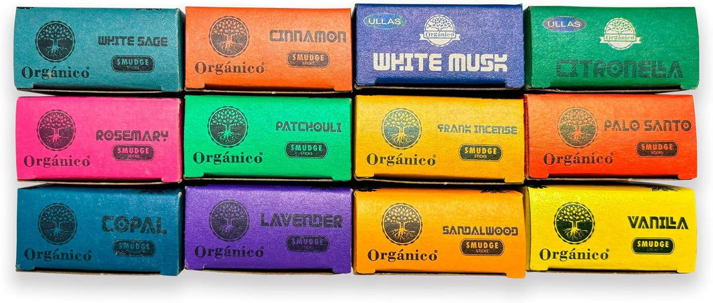 Incienso Natural Artesanal | Con Resinas y Maderas Sagradas | Sin Químicos ni Perfumes