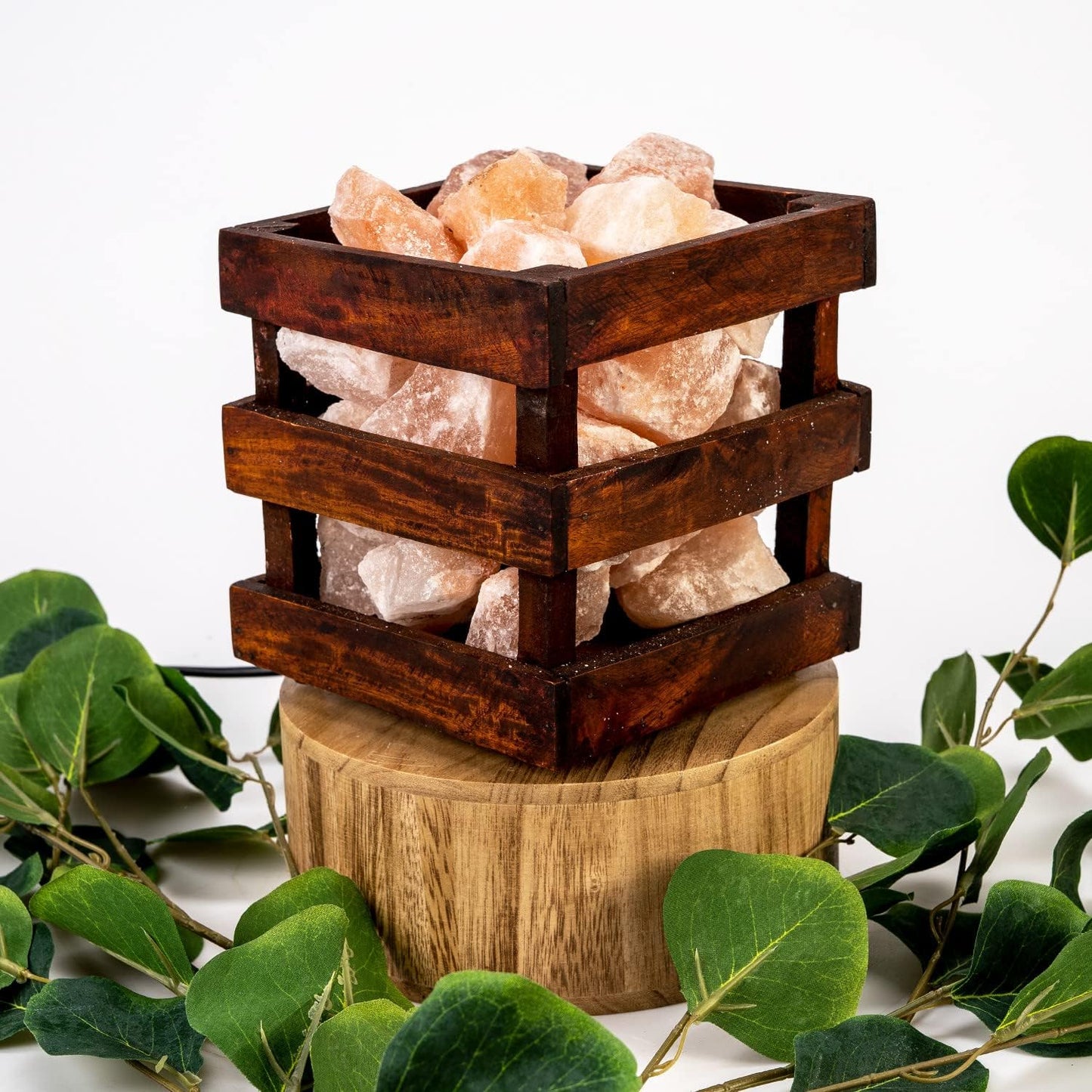 Lámpara de Sal del Himalaya | Cristal Natural y Único para Armonizar Espacios
