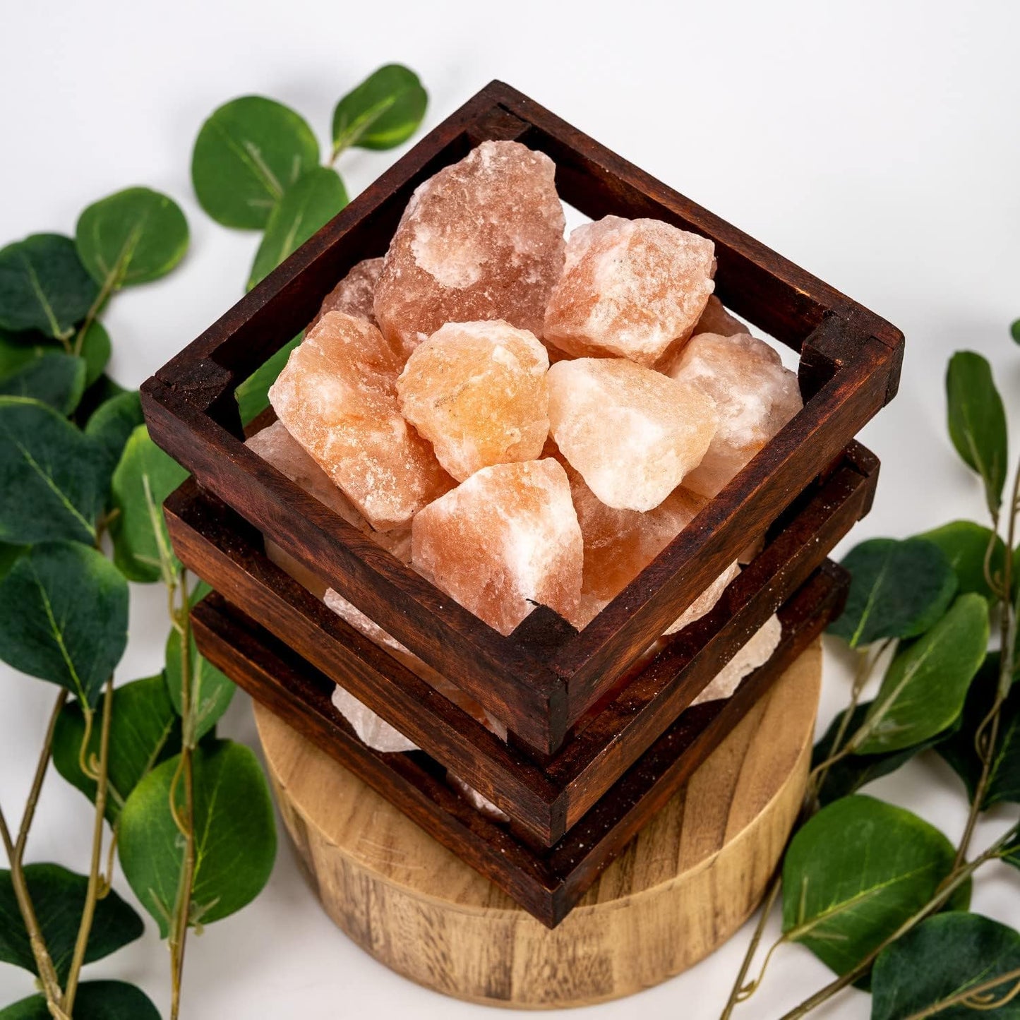 Lámpara de Sal del Himalaya | Cristal Natural y Único para Armonizar Espacios