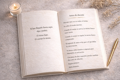 Cuaderno del Silencio | Diario guiado de presencia y calma | LadaInspira