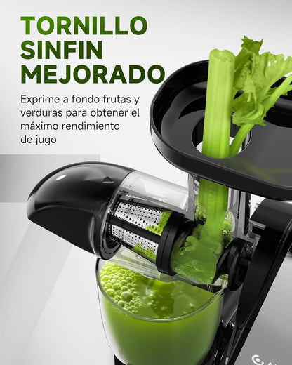 Licuadora Extractora de Jugos | Para Frutas, Verduras, Frutas