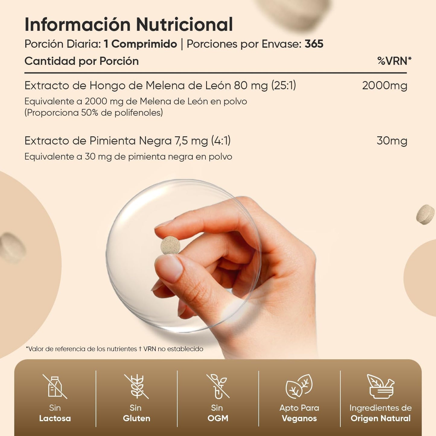 Melena de León | Suplemento Natural para la Memoria, Energía Mental y Bienestar
