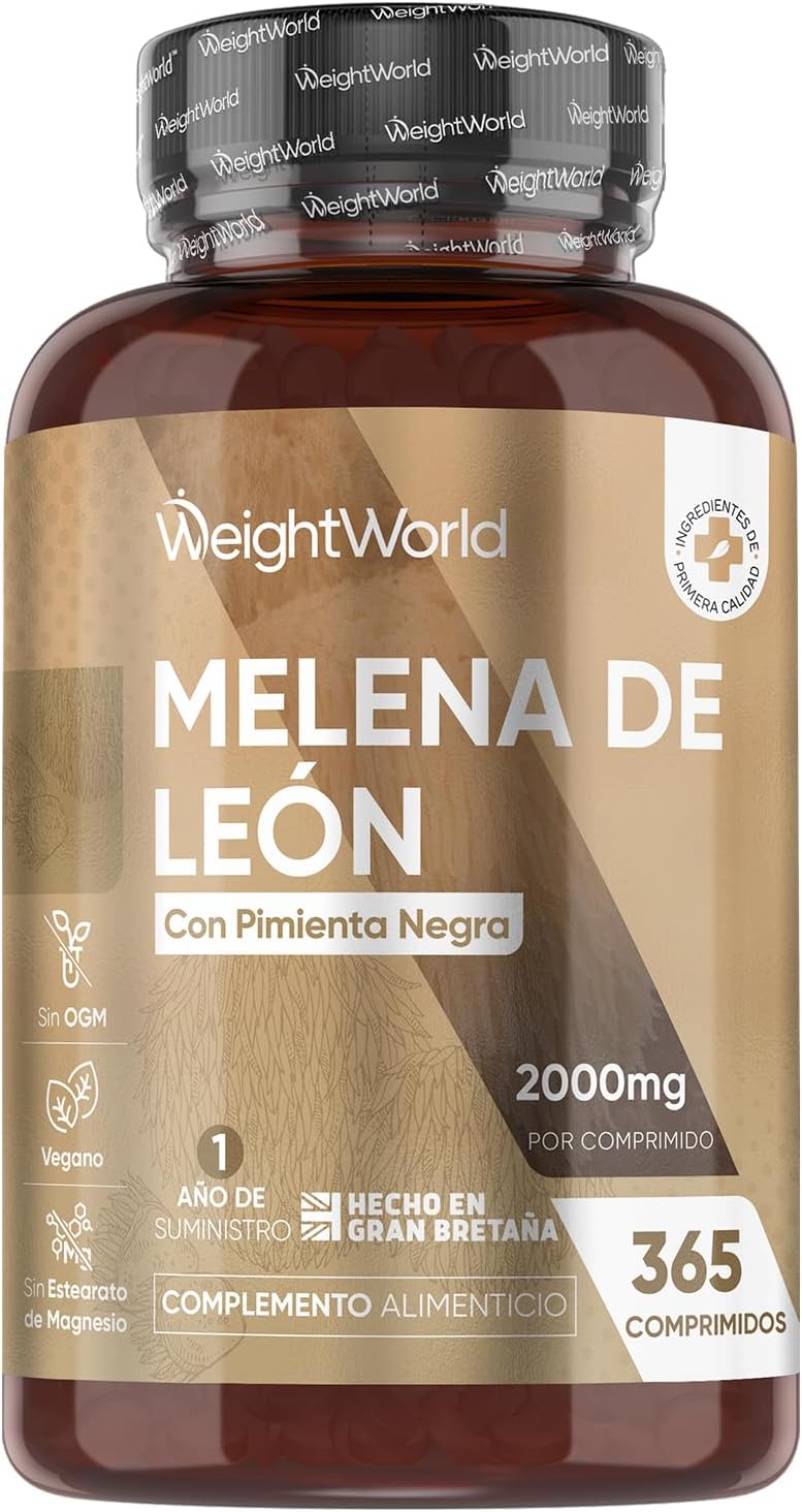 Melena de León | Suplemento Natural para la Memoria, Energía Mental y Bienestar