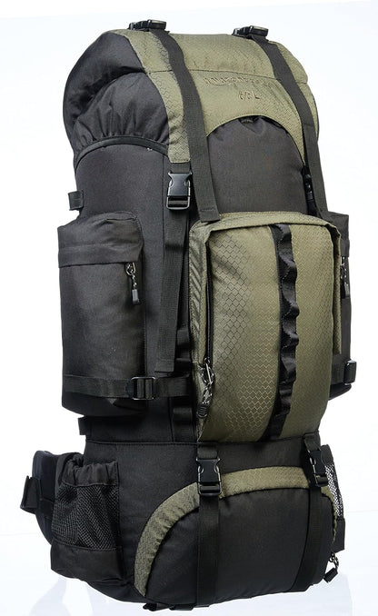 Mochila senderismo con soporte interno y capa lluvia | Comodidad y protección en cada paso