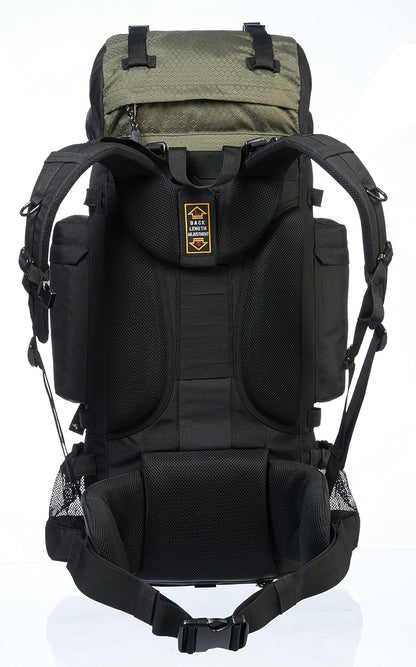 Mochila senderismo con soporte interno y capa lluvia | Comodidad y protección en cada paso