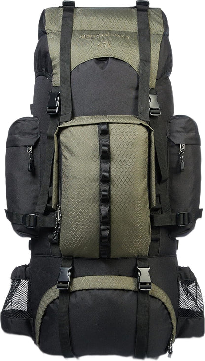 Mochila senderismo con soporte interno y capa lluvia | Comodidad y protección en cada paso