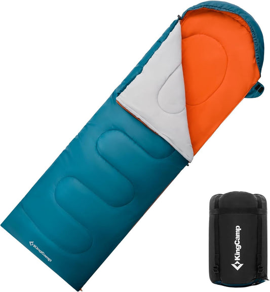 Saco de dormir Oasis 250 camping | Ligero, cálido y versátil para toda la familia
