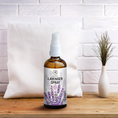 Aceite Esencial de Lavanda 100 ml | Spray Natural para Relajación, Sueño y Yoga